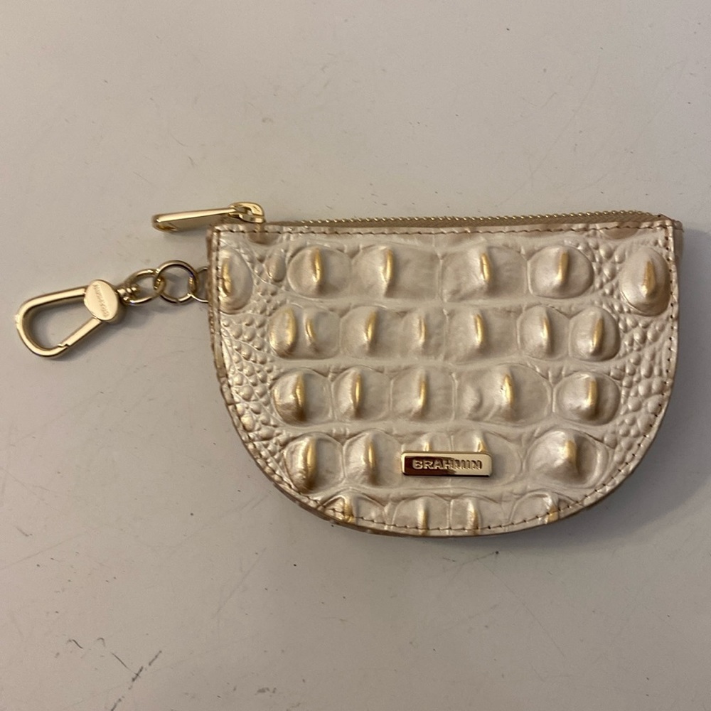 Leather coin holder